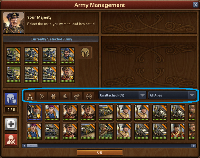 forge of empires army composition